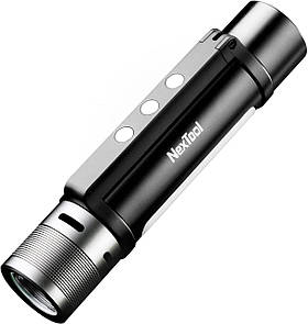 Ліхтар світлодіодний Nextool 6 в 1 з вбудованим павербанком на 2600 mAh, Чорний