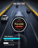 Зарядний пристрій у прикурювач Fanttik 38W адаптер з PD3.0 QC3.0, фото 3