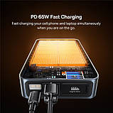 Автономний пусковий пристрій Baseus Super Energy Pro+ 1600A Car Jump Starter, Чорний, фото 3