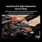 Автономний пусковий пристрій Baseus Super Energy Pro+ 1600A Car Jump Starter, Чорний, фото 4