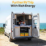 Акумулятор Eco Worthy LiFePO4 12V 100Ah (1280Втг) із вбудованим BMS для ДБЖ (UPS), фото 7