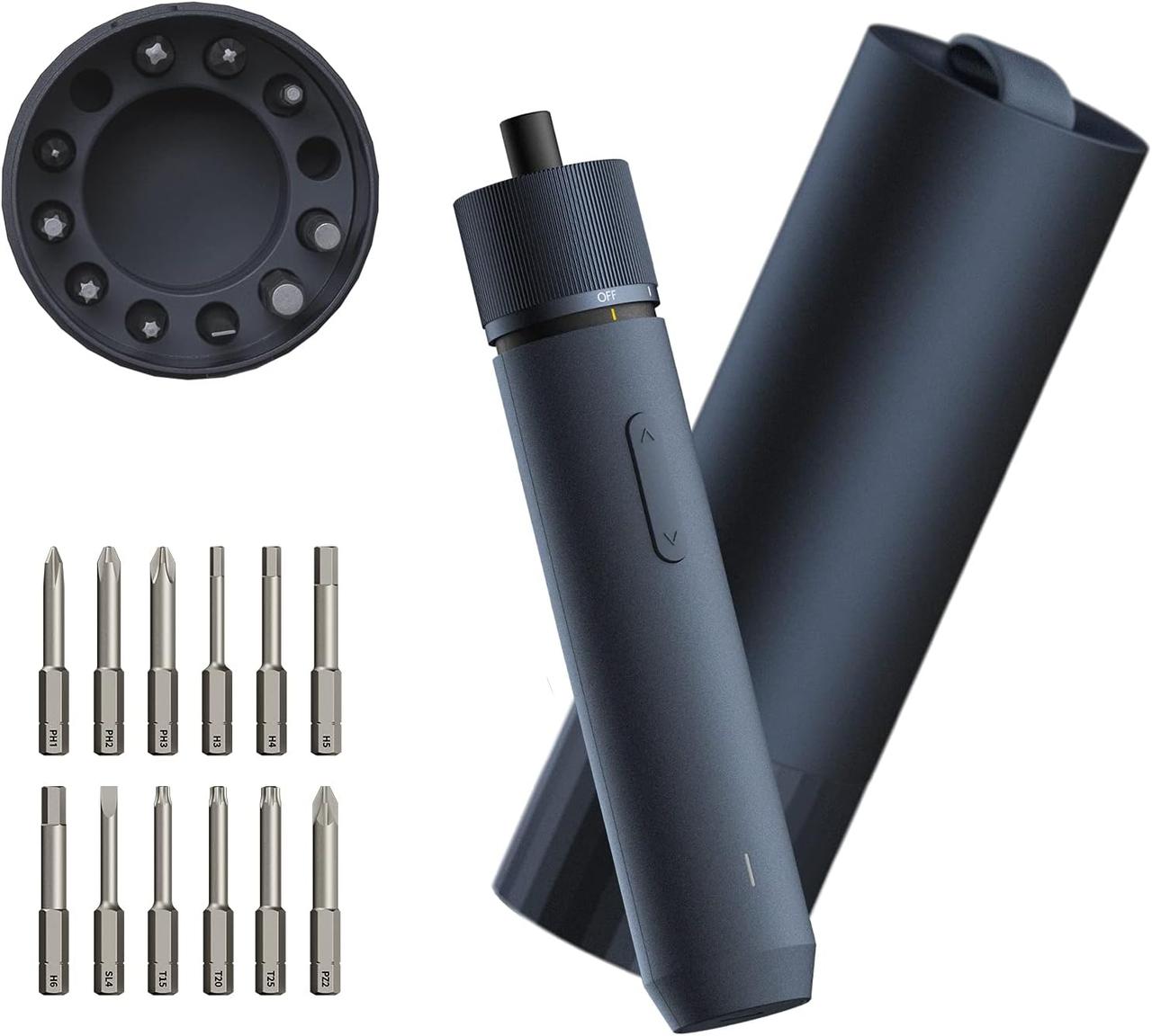Акумуляторна викрутка для точних робіт Xiaomi HOTO Electric Screwdriver 3.6V (QWLSD001) набір 12 в 1