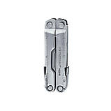 Мультитул Leatherman Rebar зі змінними кусачками преміум-класу та нейлоновим чохлом, Stainless Steel, фото 2