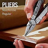 Мультитул Leatherman Rebar зі змінними кусачками преміум-класу та нейлоновим чохлом, Stainless Steel, фото 7