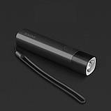 Кишеньковий ліхтарикик SOLOVE X3s з функцією Power Bank, Чорний, фото 3