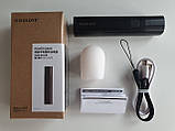 Кишеньковий ліхтарикик SOLOVE X3s з функцією Power Bank, Чорний, фото 10
