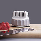 Точилка для ножів Xiaomi HuoHou Mini Knife Sharpener (HU0066), біла, фото 3
