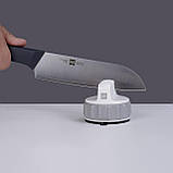Точилка для ножів Xiaomi HuoHou Mini Knife Sharpener (HU0066), біла, фото 9