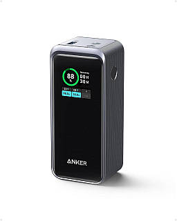 УМБ Anker Prime Power Bank 20000 мА·год потужністю 200 W, Чорний