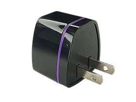 Перехідник з китайської та американської розетки під європейську вилку 10A 2300Вт 250В