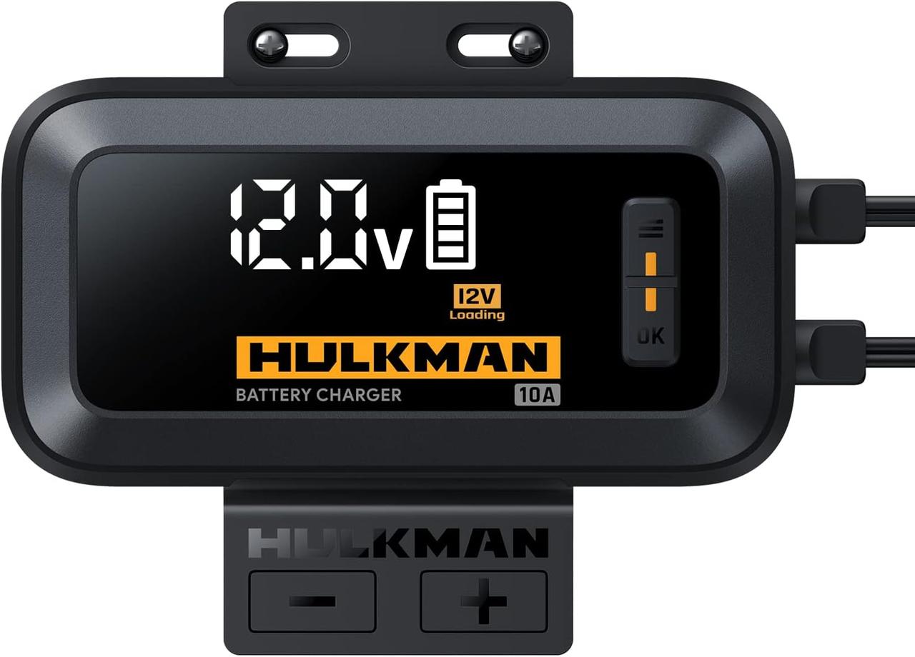Зарядний пристрій HULKMAN Sigma 10А для кислотних, гелевих, AGM та LiFePO4 акумуляторів