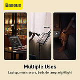 Лампа з кліпсою Baseus Comfort Reading Mini Clip Lamp (DGRAD-0G), фото 9
