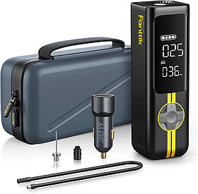 Акумуляторний компресор Fanttik X8 APEX з комплектацією Deluxe, Жовтий