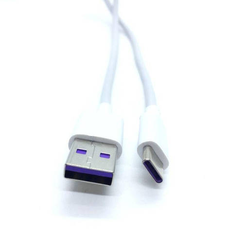 Зарядный шнур 1м для Huawei телефонов Type-C SuperCable 4.5V/5A ...