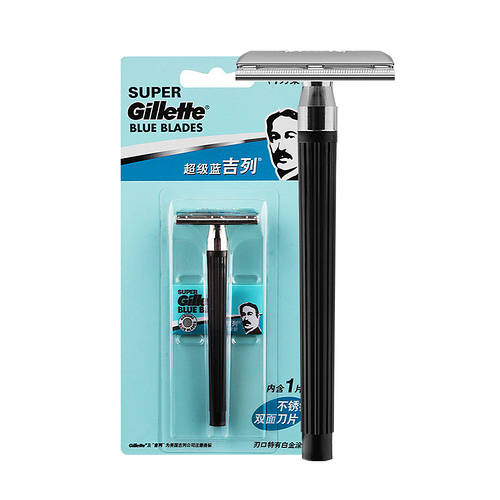 Классическая ручная бритва для бритья Gillette, винтажный Т-образный ...