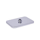 Лійка для верхнього душу Qtap Hlavova 260x180 мм прямокутна QTHLA107CRM45785 Chrome/White, фото 4