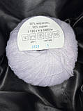 Мерино 50 2729 ніжний бузок, фото 2