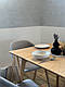 Кухонний комплект: квадратний стіл з ясена "Джим" + 4 м'яких стільці "Джим", фото 5