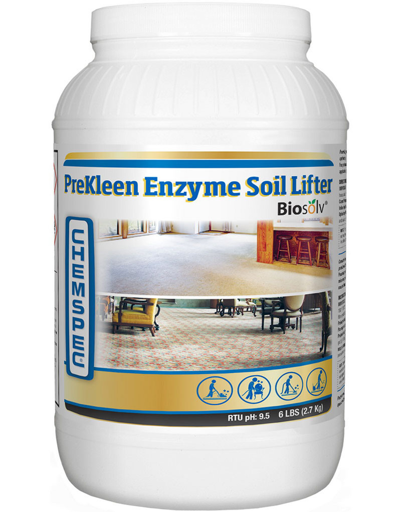 Засіб для видалення плям (пре спрей) Chemspec Prekleen Enzyme Soil Lifter 2,7 kg