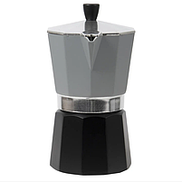Гейзерна Кавоварка для кемпінгу Bo-Camp Hillingdon 6-cups Grey/Black (2200520) Туристична Кавоварка-Гейзер, фото 4