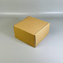 Самозбірна коробка з гофрокартону Бура 165*165*95