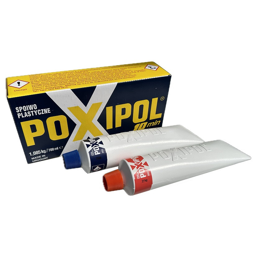 Клей епоксидний двокомпонентний POXIPOL XL 10 хвилин металевий 1085 г / 700 мл (1334)