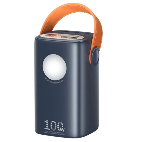 Павербанк повербанк 60000mAh зі швидкою зарядкою 100W REMAX RPP-100 |3USB/2Type-C| Синій, фото 1
