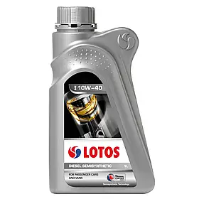 Олива моторна LOTOS Semisynthetic Diesel CF 10W-40 1 л (WF-K100N40-0H0)