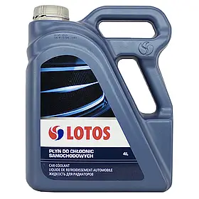 Рідина охолоджуюча LOTOS Car Radiator Coolant G11 -35 °C синя 4 л (TX-K408090-0A0)