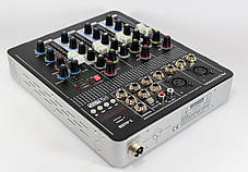 Аудіо мікшер Mixer BT4000+BT 2ch., фото 4