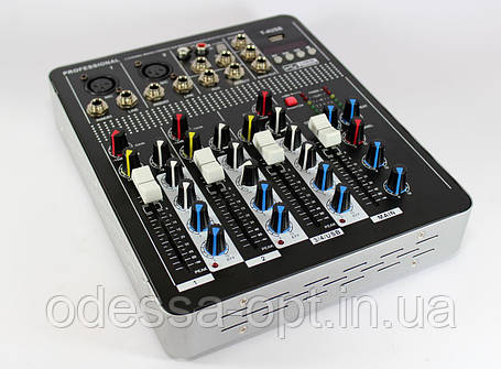 Аудіо мікшер Mixer BT4000+BT 2ch., фото 1