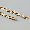 Ланцюжок Ромбик 46425 ширина 8 мм позолота 18К довжина 60, фото 2
