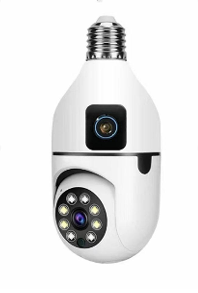 Камера на 2 камери E27 працює через Wi-FI Sq02, фото 1