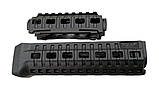 Цівка DLG Tactical (DLG-133) на АК M-LOK чорний, фото 3