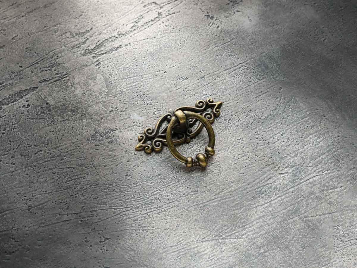 Ручка. Колір "стара латунь". 65х56мм, фото 1