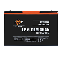 Тяговий олив'яно-кислотний акумулятор LP 6-DZM-35 Ah