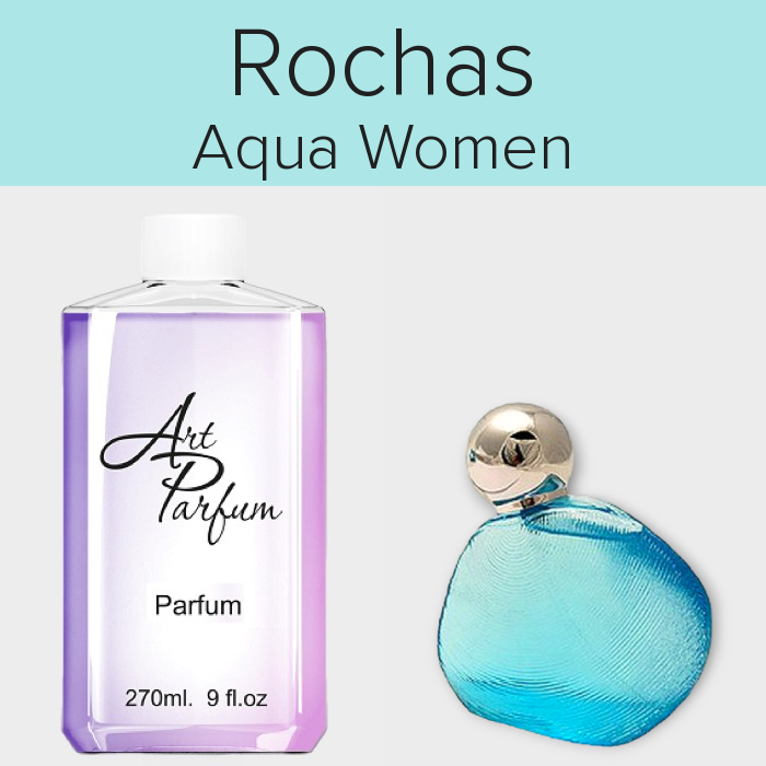 Парфуми 270мл. Аромат схожий з Rochas Aqua Women, фото 1