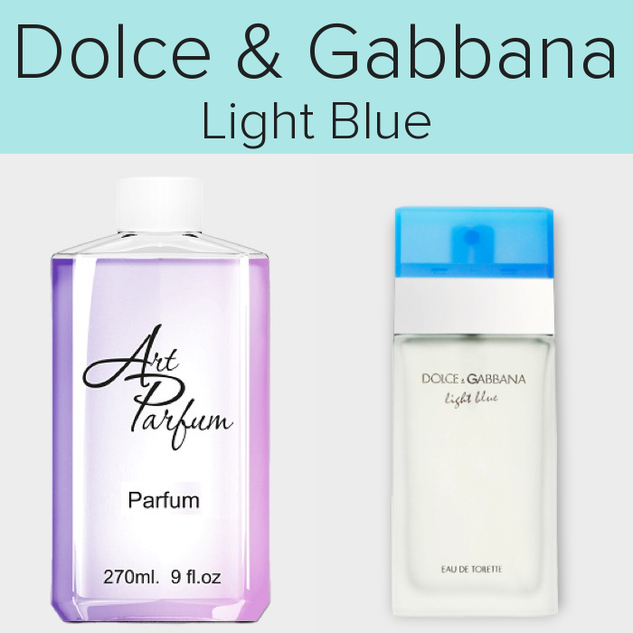 Парфуми 270мл. Аромат схожий з Dolce & Gabbana Light Blue, фото 1