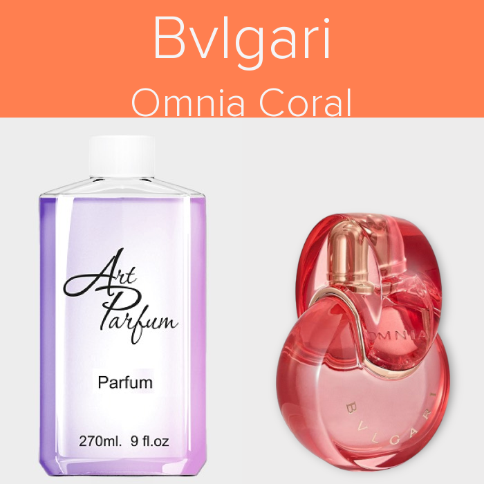 Парфуми 270мл. Аромат схожий з Bvlgari Omnia Coral, фото 1