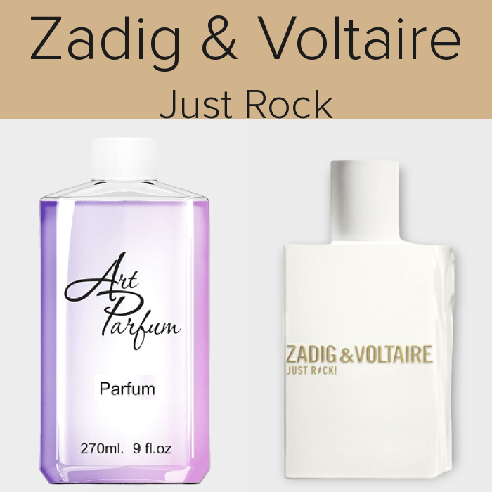 Парфуми 270мл. Аромат схожий з Zadig & Voltaire Just Rock, фото 1