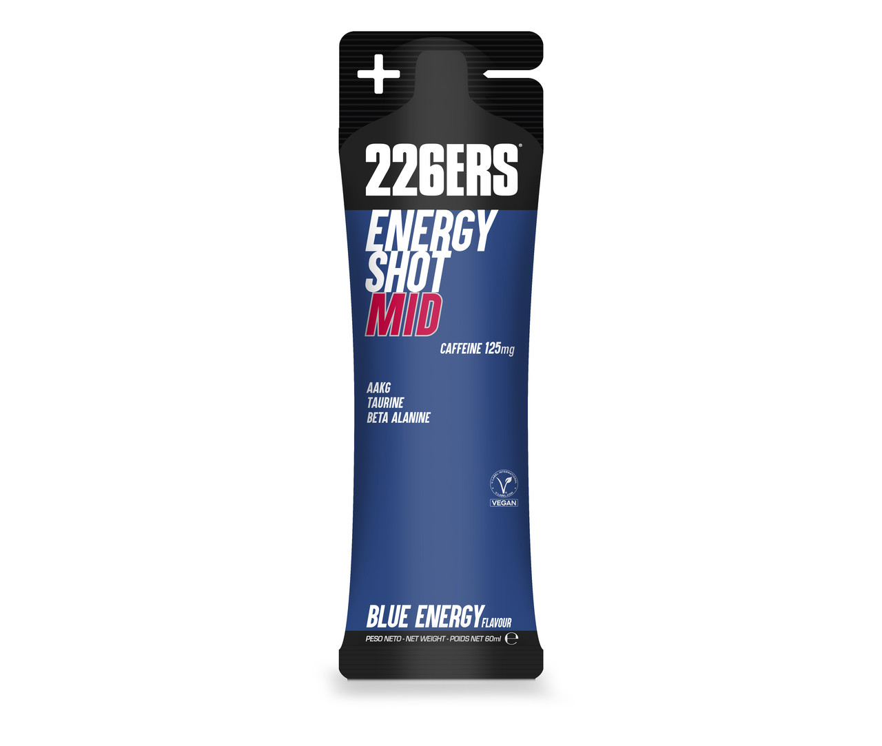 Енергетик 226ERS ENERGY SHOT [без кофеїну] blue energy, стік 60 мл