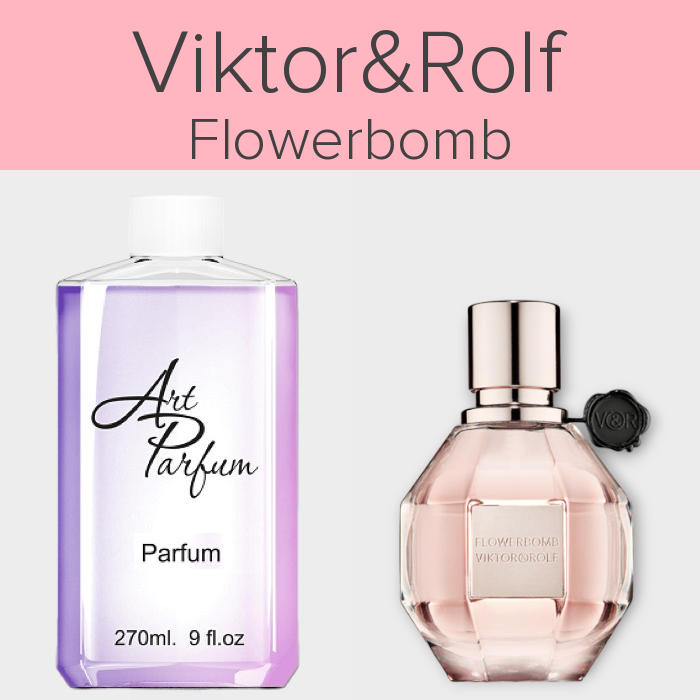 Парфуми 270мл. Аромат схожий з Viktor&Rolf Flowerbomb, фото 1