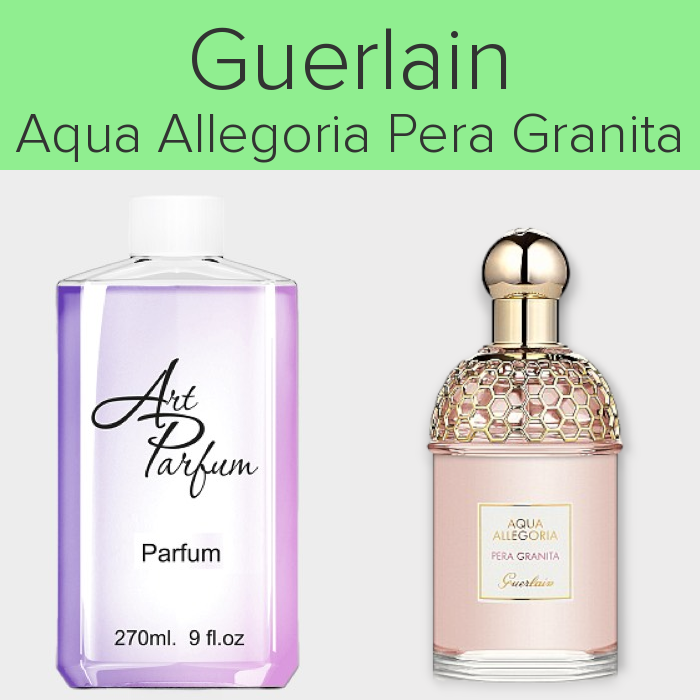 Парфуми 270мл. Аромат схожий з Guerlain Aqua Allegoria Pera Granita, фото 1