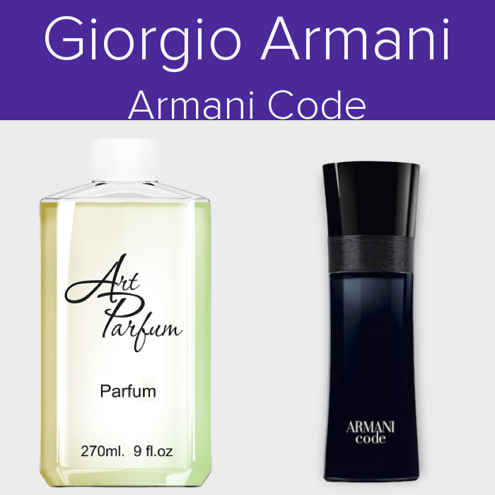 Парфуми 270мл. Аромат схожий з Giorgio Armani Armani Code, фото 1