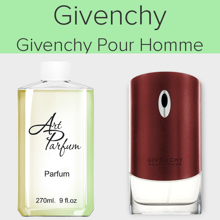 Парфуми 270мл. Аромат схожий з Givenchy Givenchy Pour Homme, фото 1