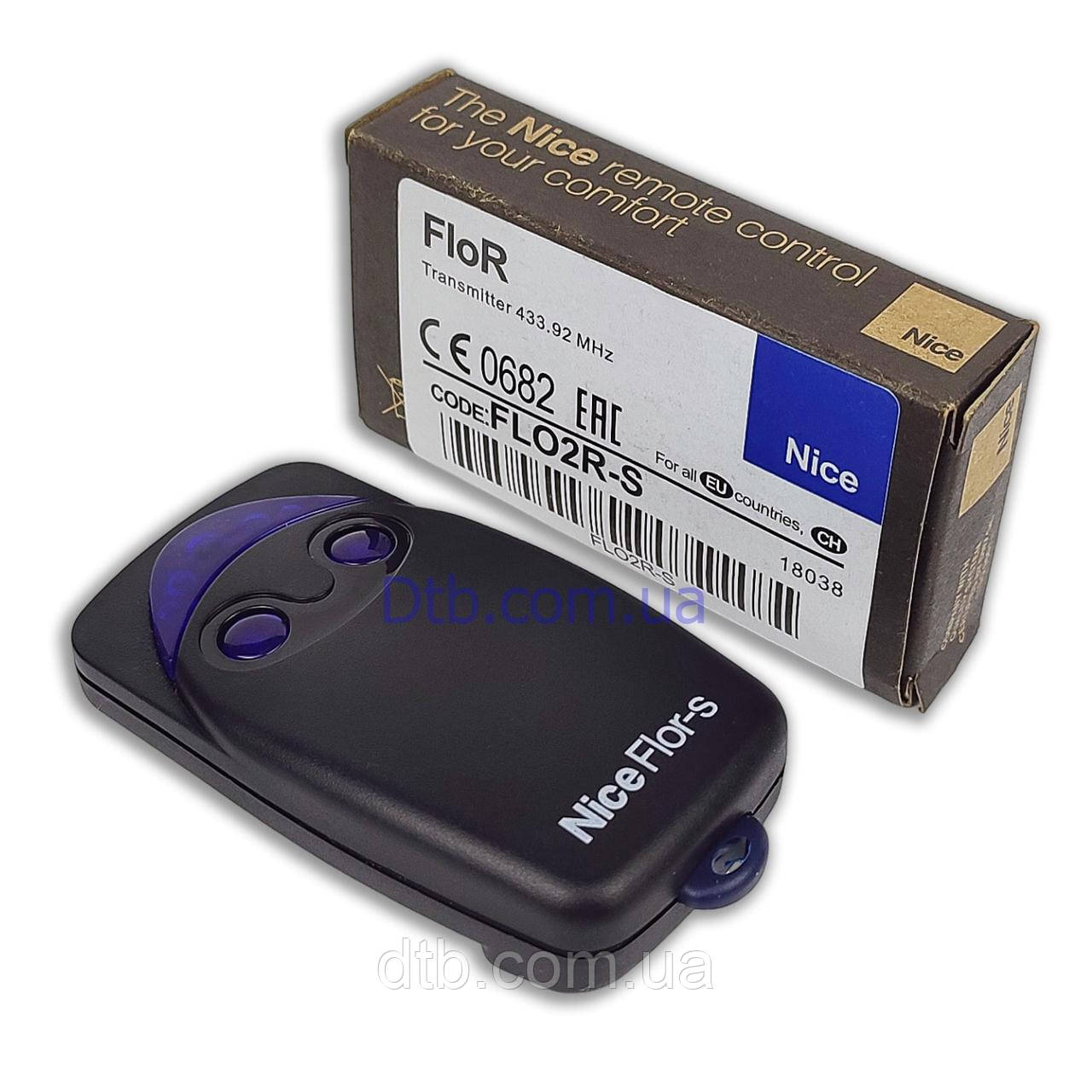 Пульт Flo2R-S Nice для воріт і шлагбаумів, фото 1