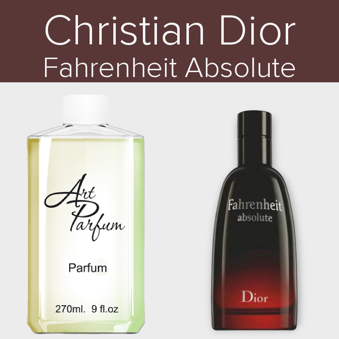 Парфуми 270мл. Аромат схожий з Christian Dior Fahrenheit Absolute, фото 1