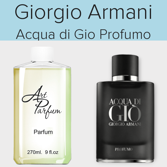 Парфуми 270мл. Аромат схожий з Acqua di Gio Profumo