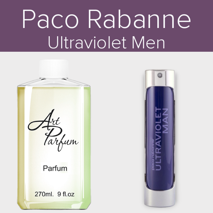 Парфуми 270мл. Аромат схожий з Paco Rabanne Ultraviolet Men