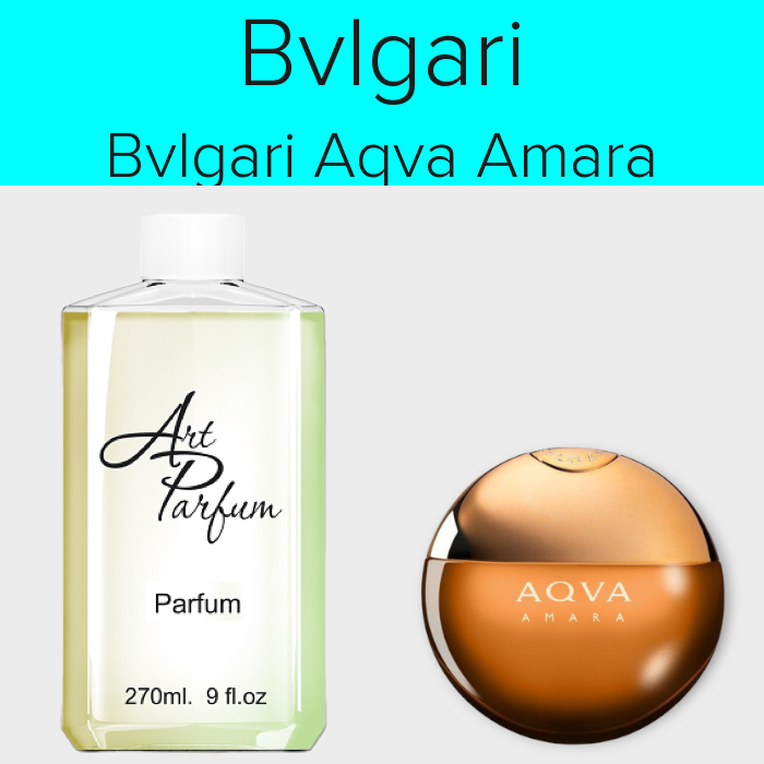 Парфуми 270мл. Аромат схожий з Bvlgari Bvlgari Aqva Amara, фото 1